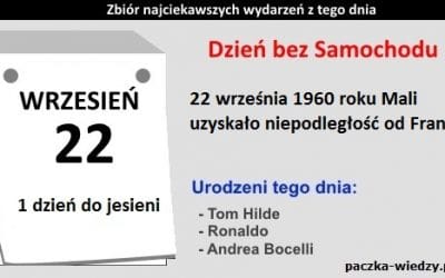 22 września ciekawostki