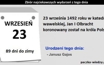 23 września ciekawostki