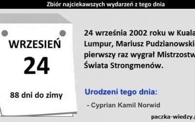 24 września ciekawostki