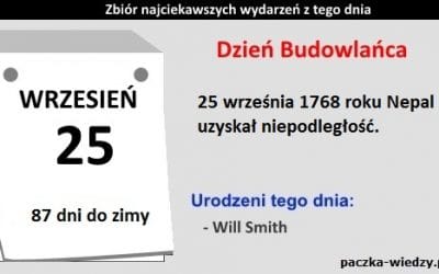 25 września ciekawostki