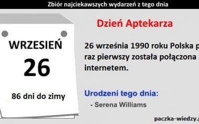 26 września ciekawostki
