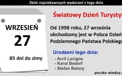 27 września ciekawostki
