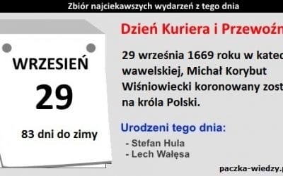 29 września ciekawostki
