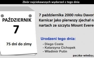 7 października ciekawostki