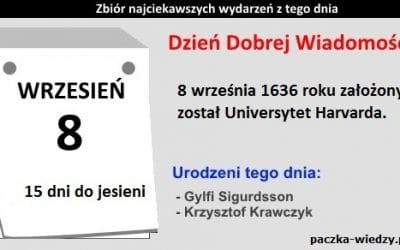 8 września ciekawostki