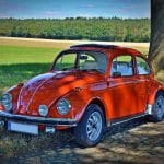 VW garbus grafika