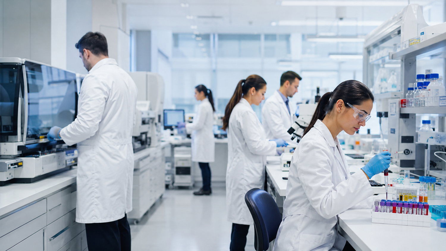 nowoczesne laboratorium nowoczesne laboratorium