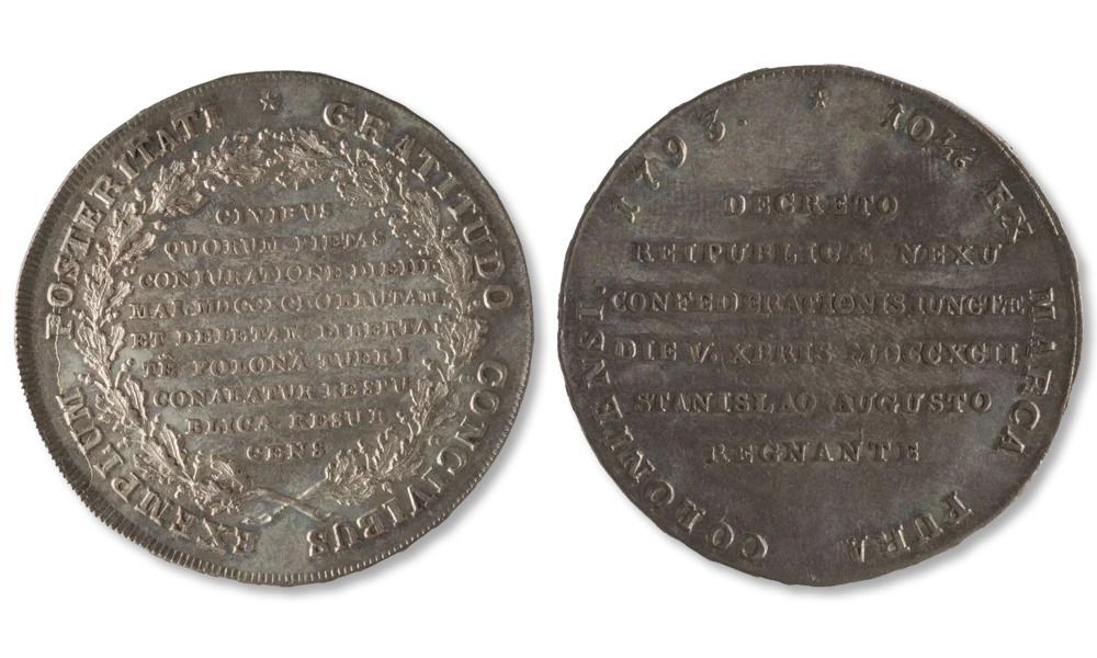 Talar „targowicki” Warszawa 1793 -Muzeum Narodowe w Krakowie - monetyhistoryczne.pl